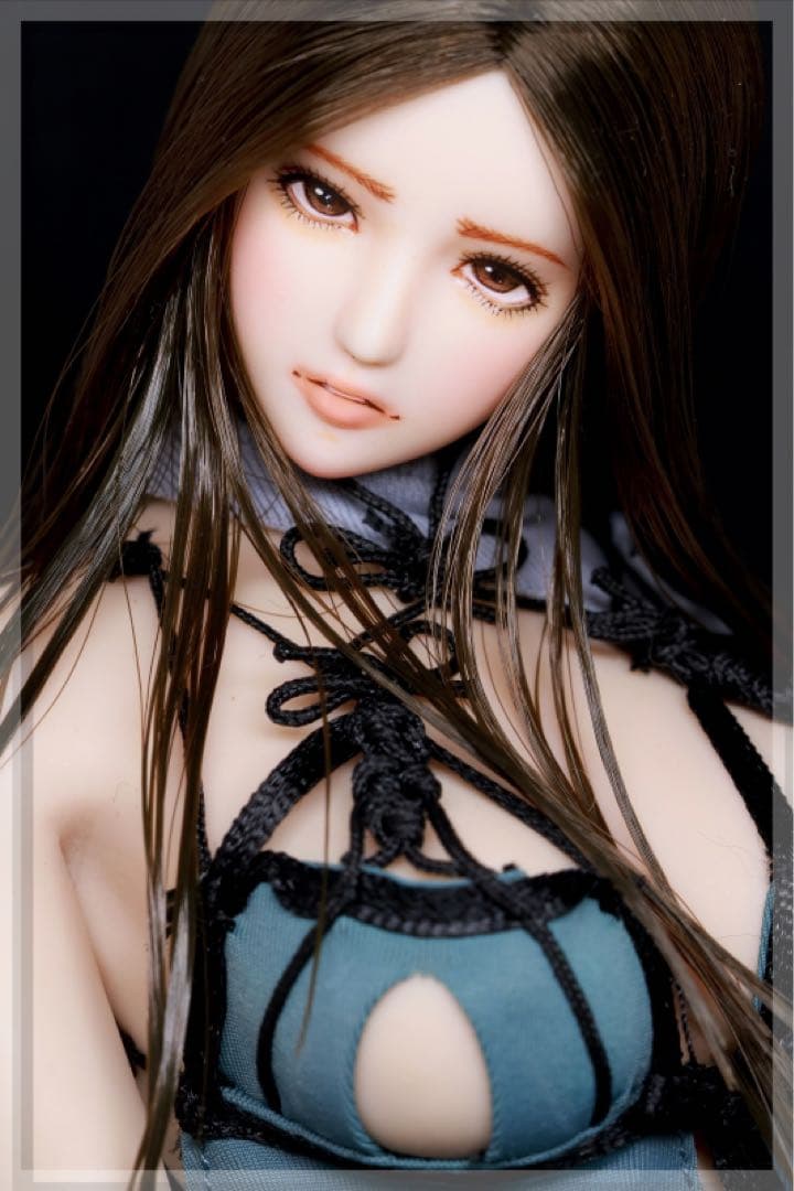 ♪♪ 1/6 ドール カスタムドールヘッド 零璃 (れいり) ♪♪