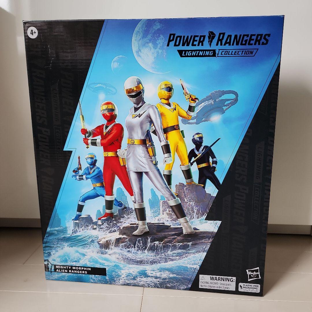 パワーレンジャー 5体 ライトニングコレクション フィギュア