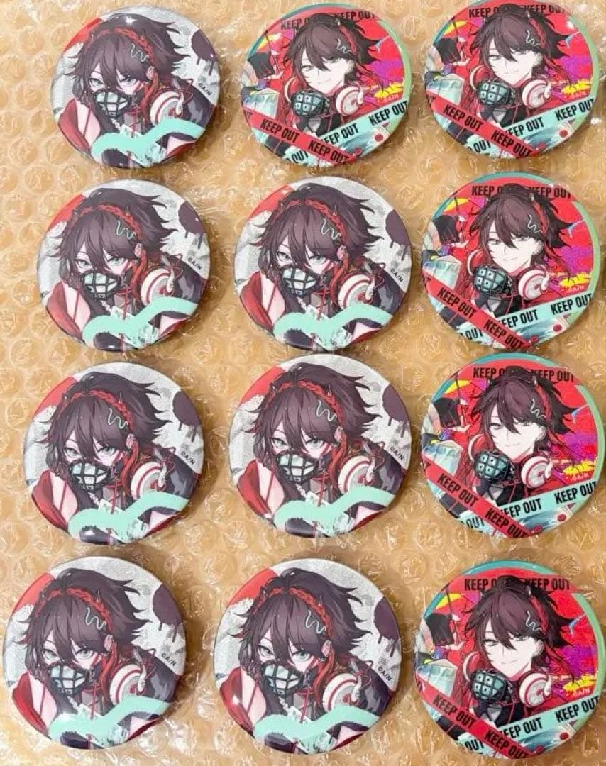 にじさんじ スタンモード 缶バッジ 三枝明那12点 NIJISANJI Stun Mode Type：Fuwa＆Saegusa】グッズを2025年12月17日(水