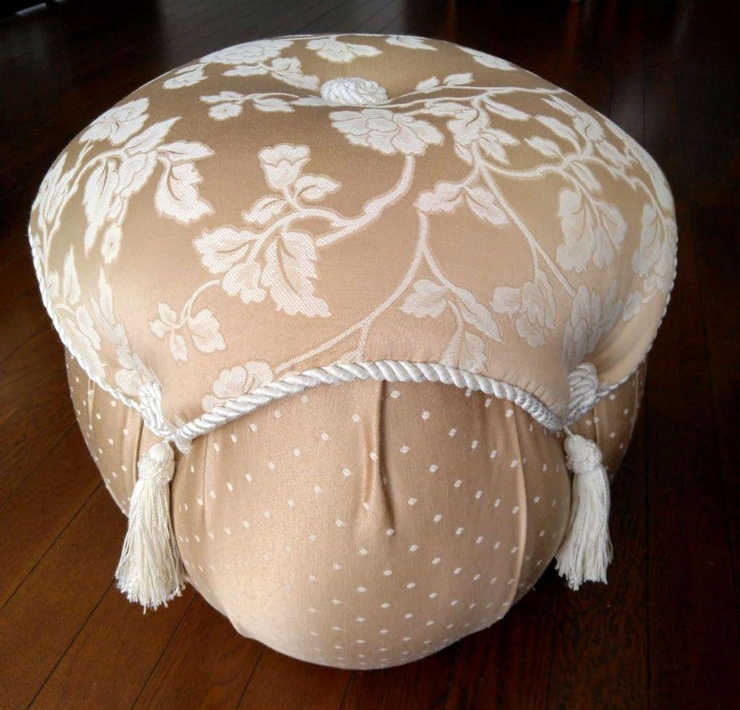 ジェニファーテイラー スツール 丸型 オットマン スツール ソファー アールーム