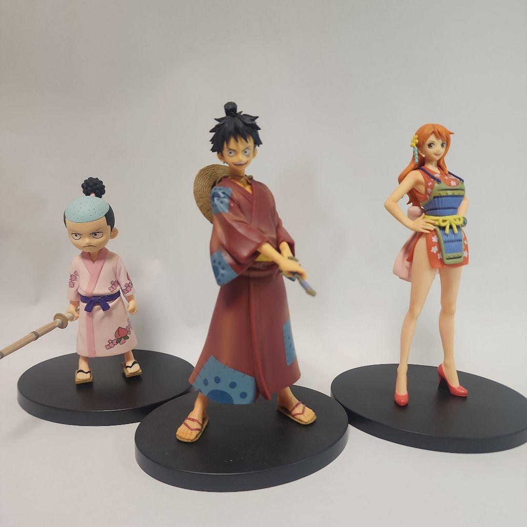 ワンピース グランドラインメン 和の国 ルフィ・ナミ・モモの助