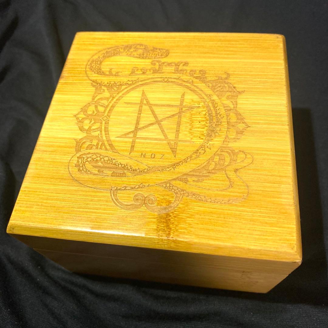 NOZ腕時計 ブルーグリーンアバタイト×エボニー