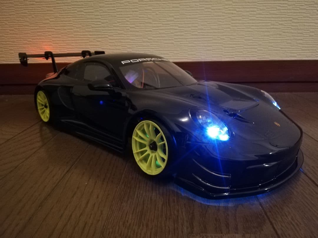 1/10 タミヤ ラジコン ボディ ポルシェ911 GT3R 992 ドリパケ等