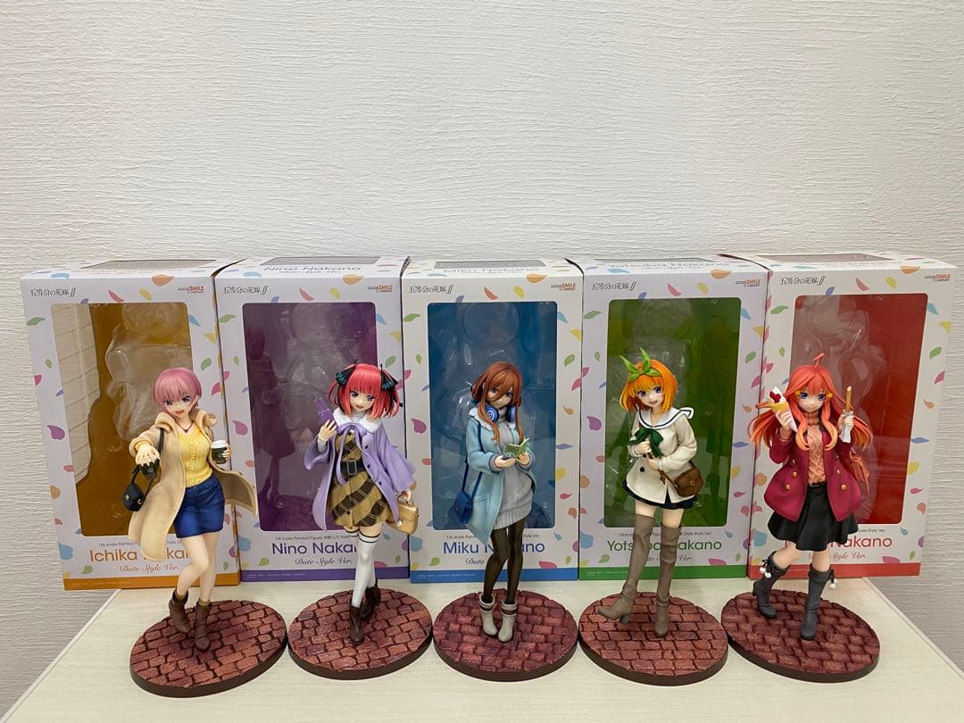五等分の花嫁 Date Style Ver. 5体セット 未開封デートスタイル