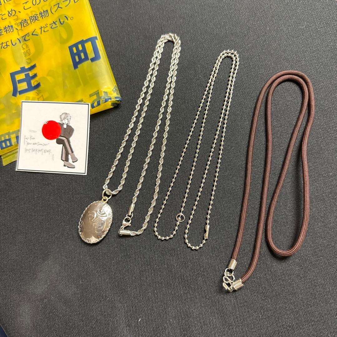 ガネーシャ（ブルー）オームペンダント藤井風ネックレスお風呂チェーン