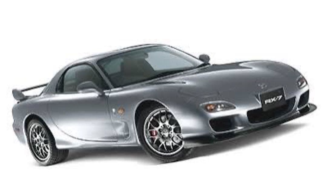 MAZDA RX-7 スピリットR 2002年式 トミーテック白、グレー