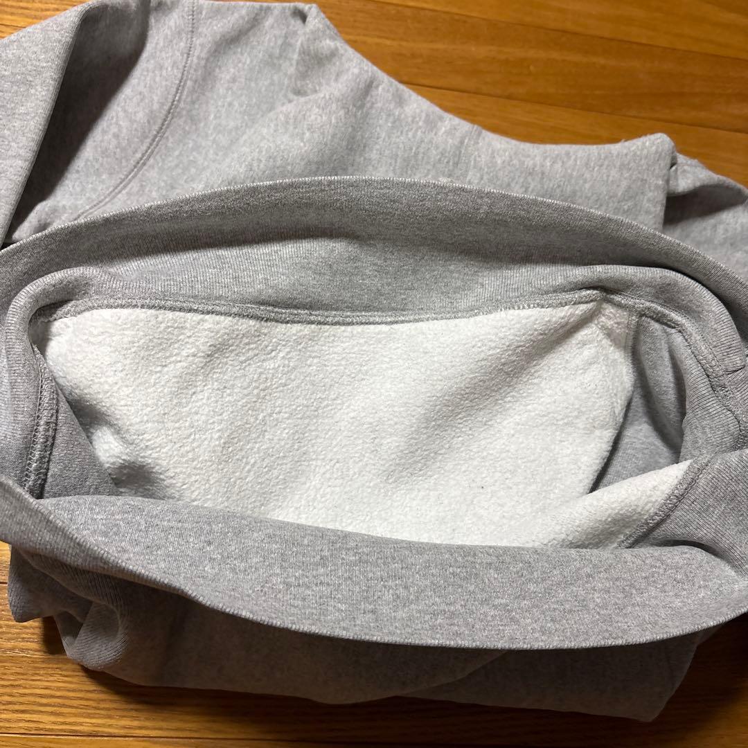 Supreme グレー フーディー パーカー クローム