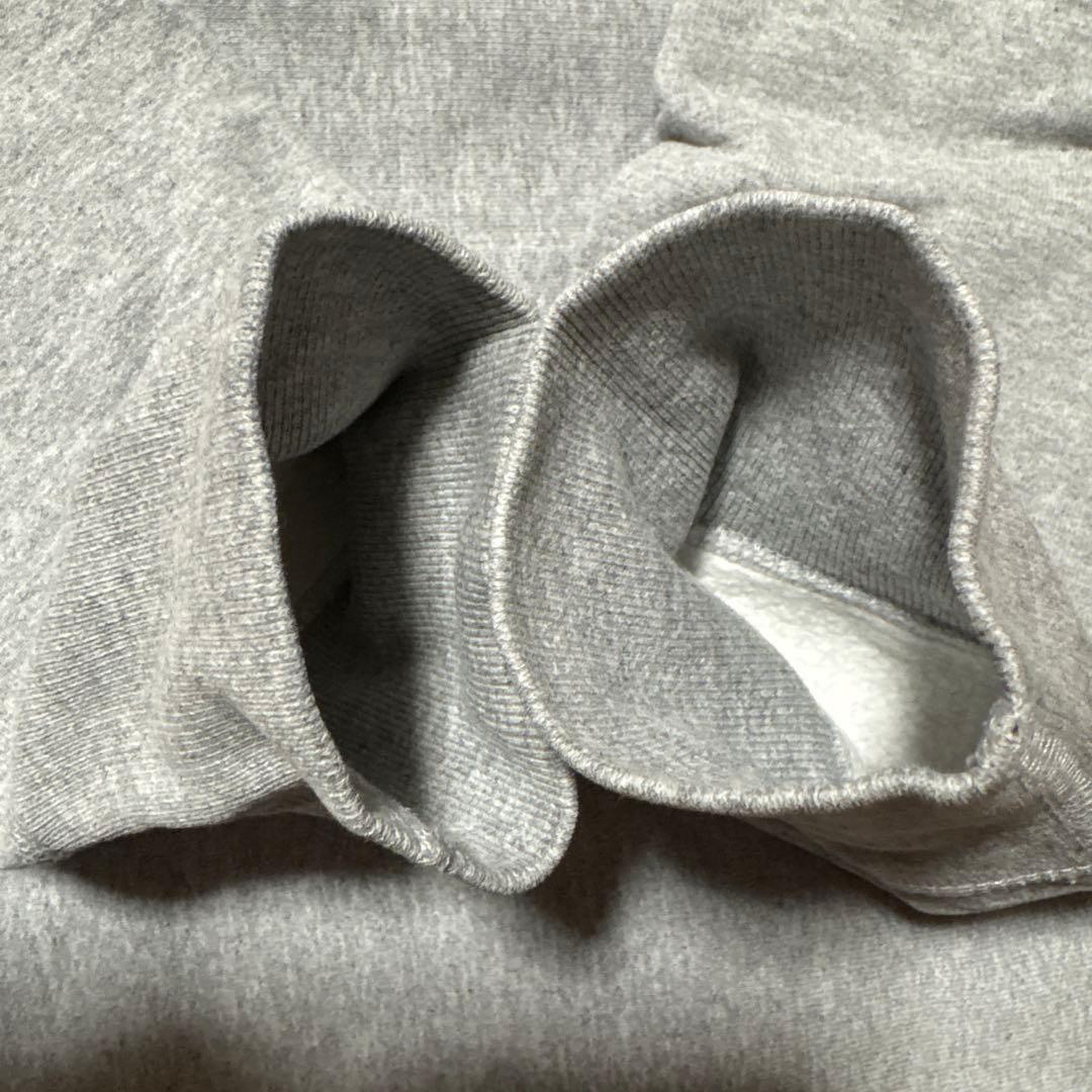 Supreme グレー フーディー パーカー クローム