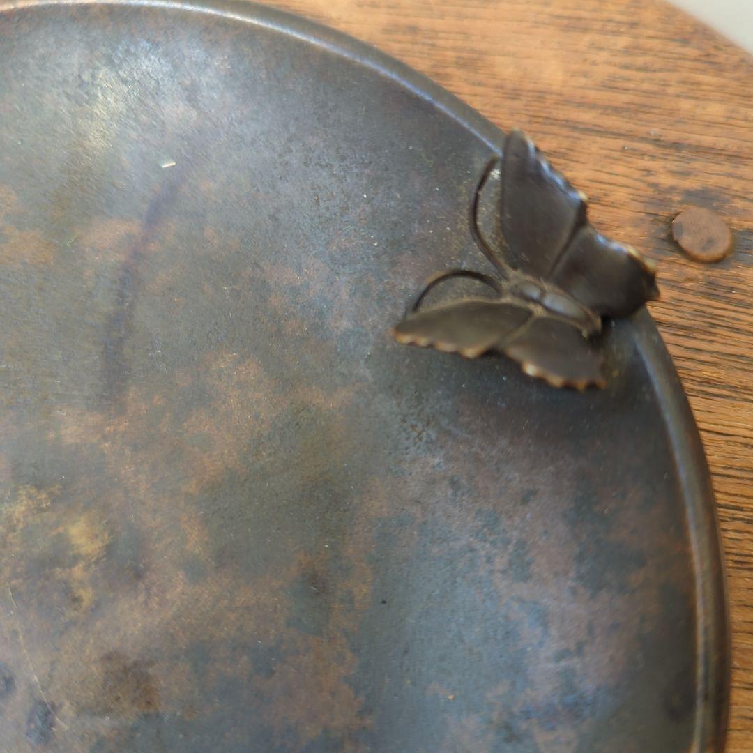 【民藝】【民芸】香炉 【猫】【蝶】