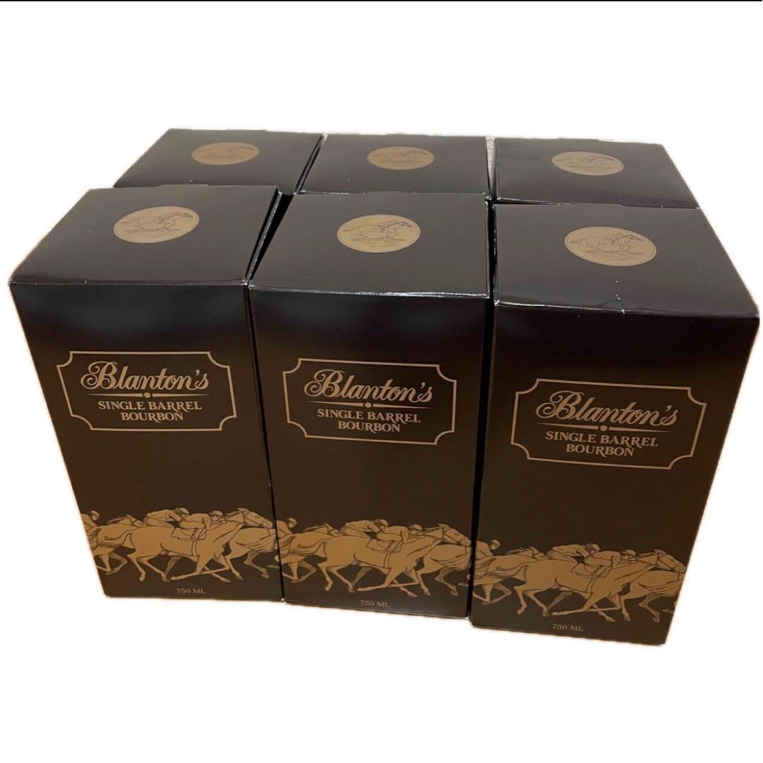 Blanton's ブラントン ブラック 宝酒造 Black 6本セット 宝(タカラ)酒造 ブラントン ブラック 750ml 正規品 箱付き ※6本まで1
