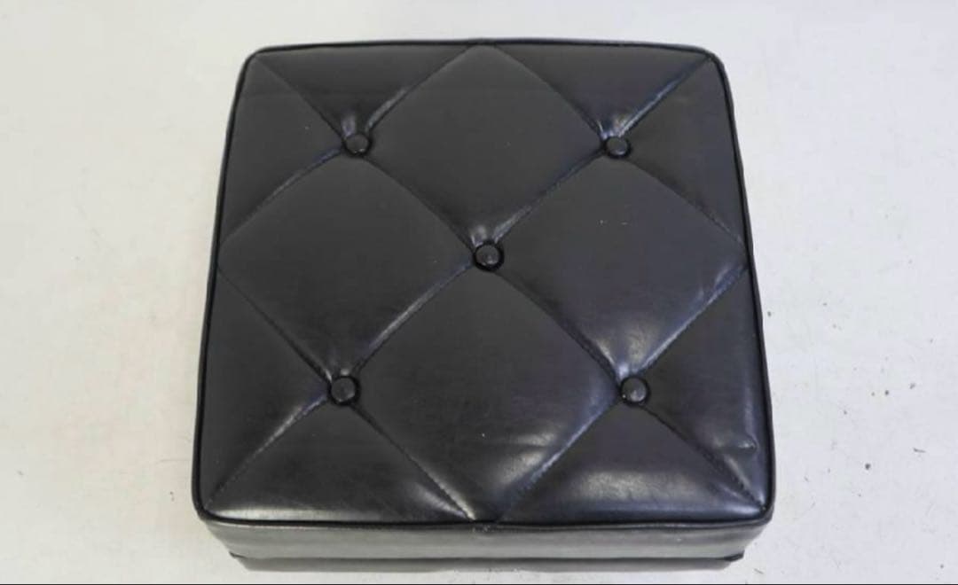 カリモク60 オットマン スタンダード ブラック スツール Kチェア