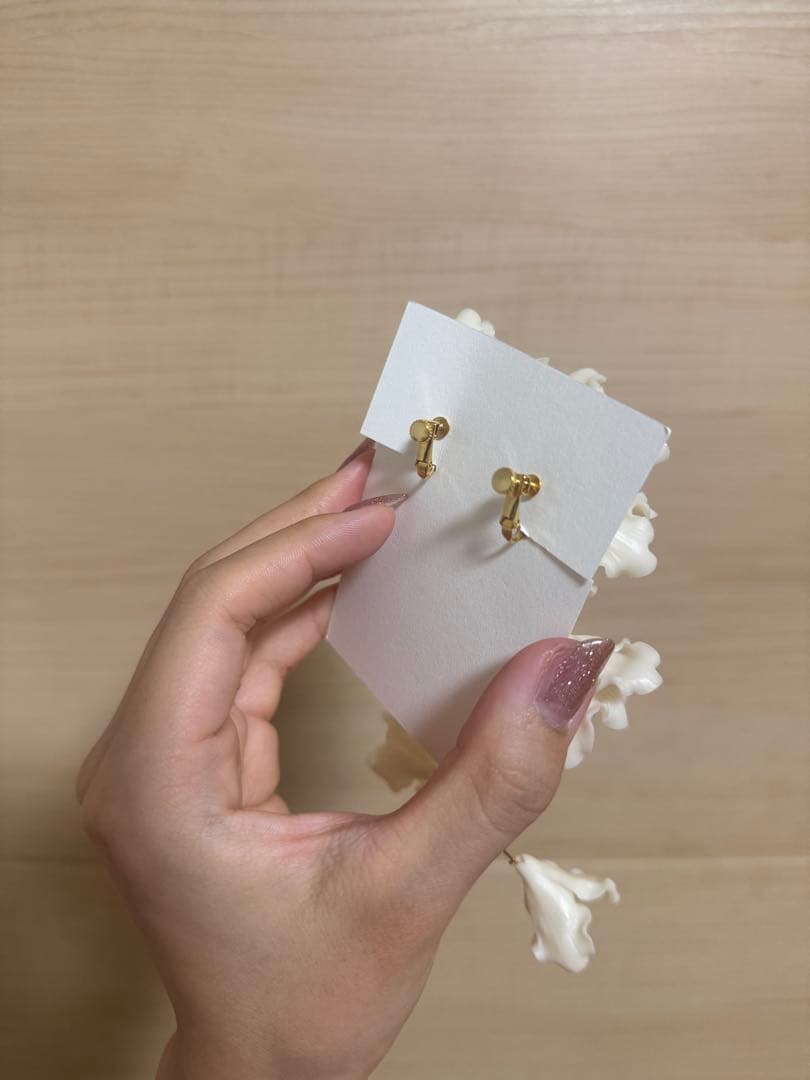 ぷに様専用】coussinet moa イヤリング ゴールド ぷに】coussinet moa