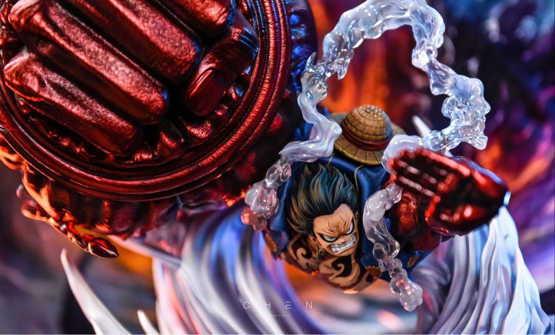 ONE PIECE ワンピース 大猿王銃 ルフィ フィギュア ガレージキット