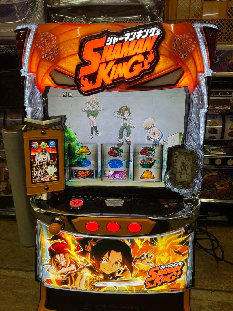 スマスロ実機　シャーマンキング データ対応ユニット パチスロ実機 シャーマンキング スマスロユニット付② データ
