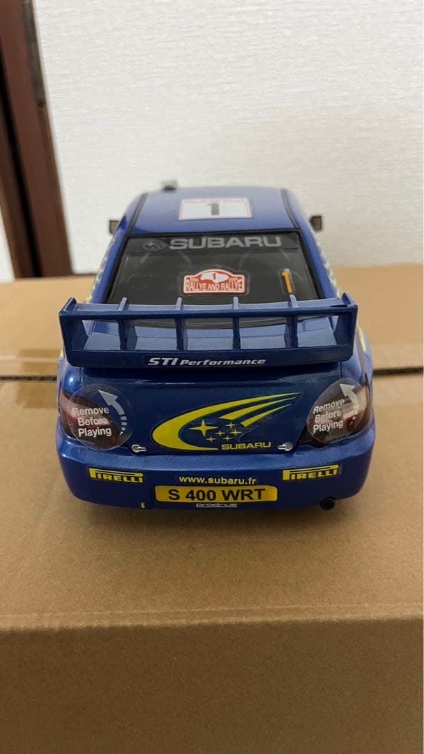 スバル インプレッサ ラリージャパン 2004 ラジコン WRC 1/8