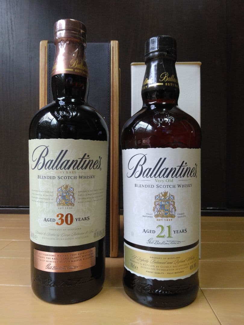 バランタイン30年、バランタイン21年セット バランタイン30年 40度