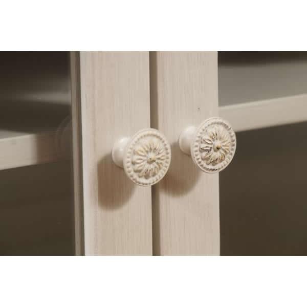 新品】ハンプトン リビングボード アンティークホワイト アウトレット