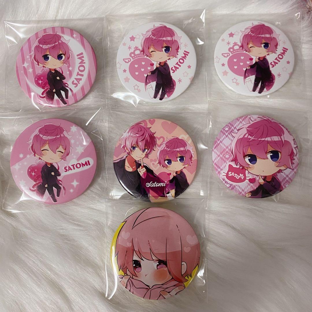 すとぷり さとみ 缶バッジ まとめ売り すとぷり さとみくん 缶バッジ