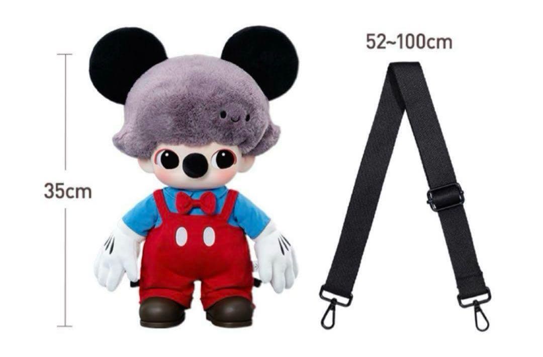 DIMOO WORLD × DISNEYミッキー ぬいぐるみバッグ