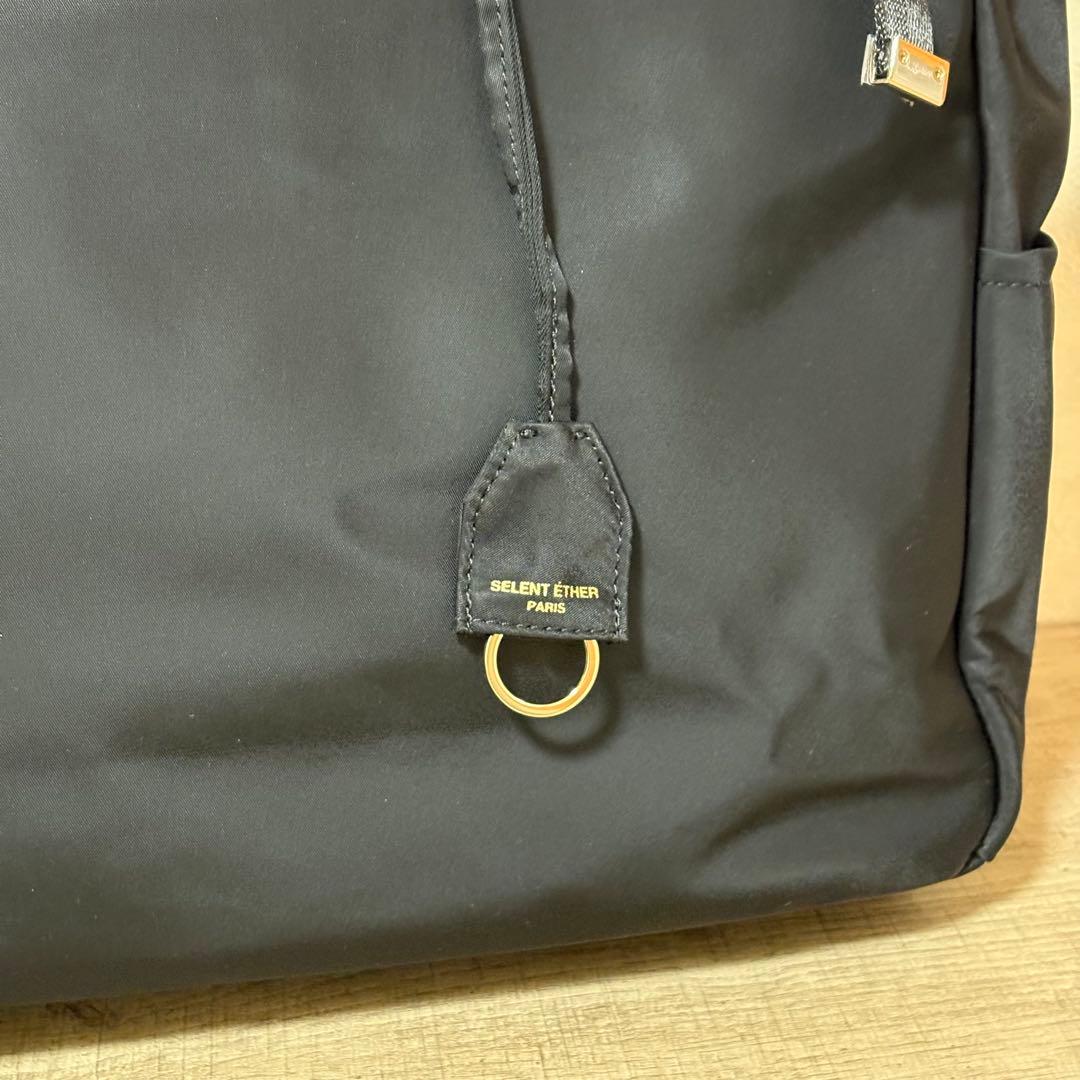 SELENT ETHER 超多機能 ナイロン ビジネスバッグ ブラック