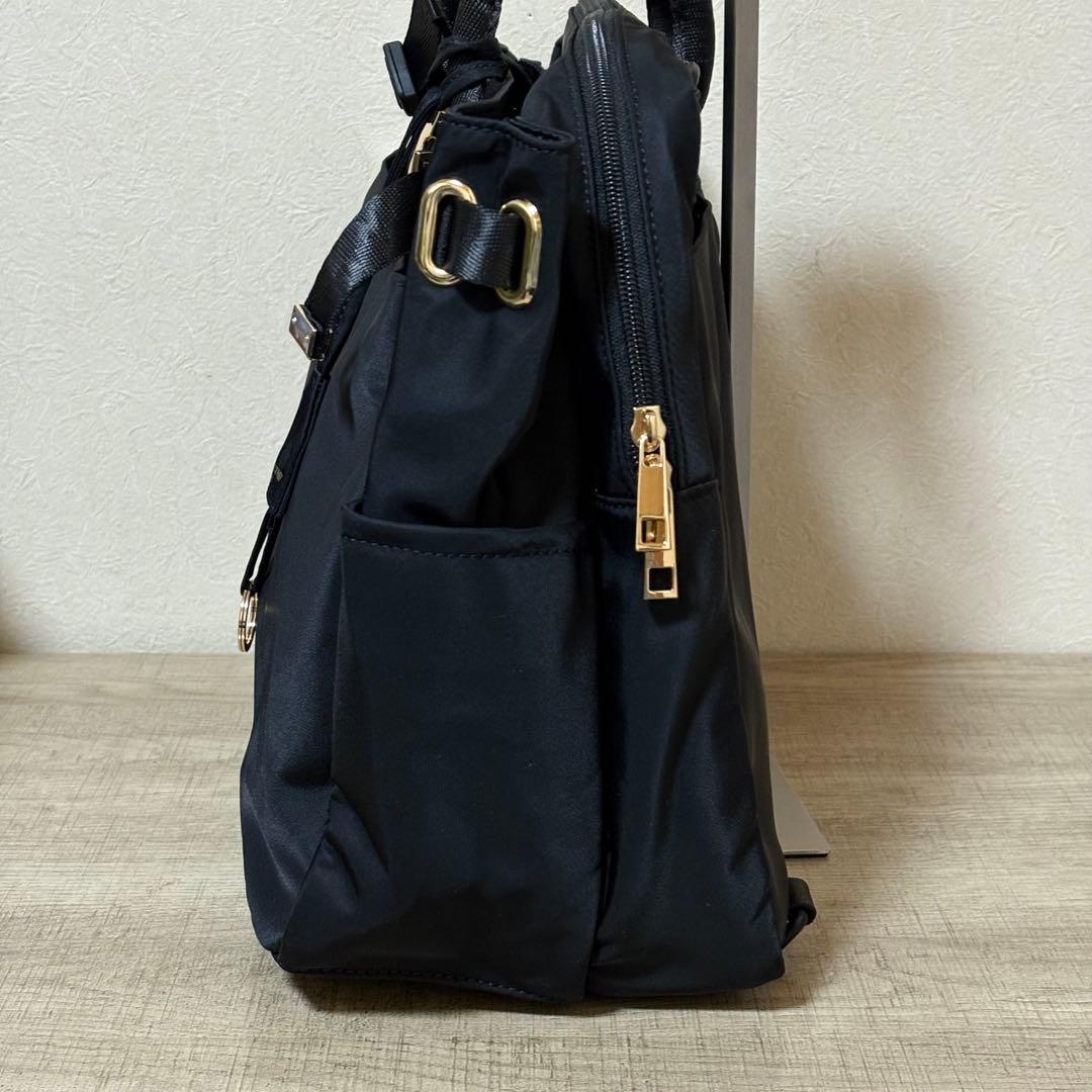 SELENT ETHER 超多機能 ナイロン ビジネスバッグ ブラック