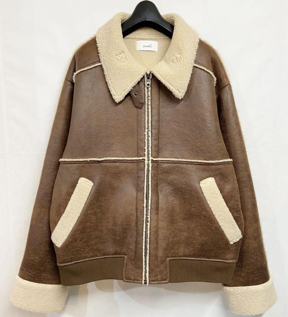 【完売品】　Soerte ムートンジャケット サイズ3