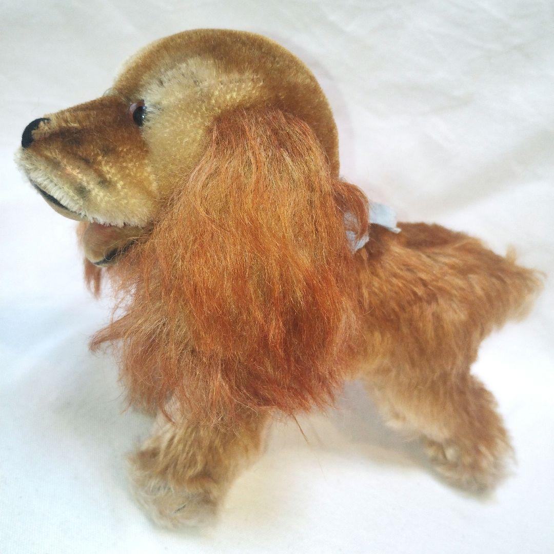 【アンティーク】シュタイフ 犬のぬいぐるみ Cockie Steiff