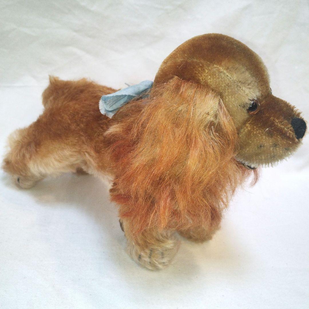 【アンティーク】シュタイフ 犬のぬいぐるみ Cockie Steiff