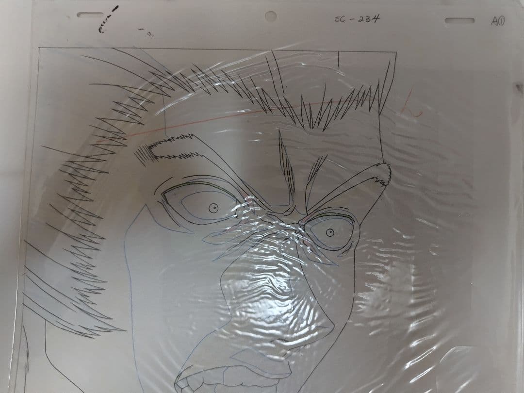 ハンターハンター HUNTER×HUNTER　ウボォーギン　セル画と原画セット