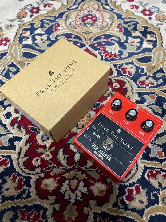 Free The Tone Red Jasper Overdrive RJ-2V #243A273 - Guitar Sauce