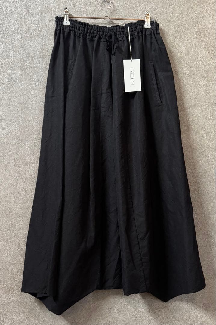 新品　未使用　ファクトリー　綿麻　サルエルパンツ