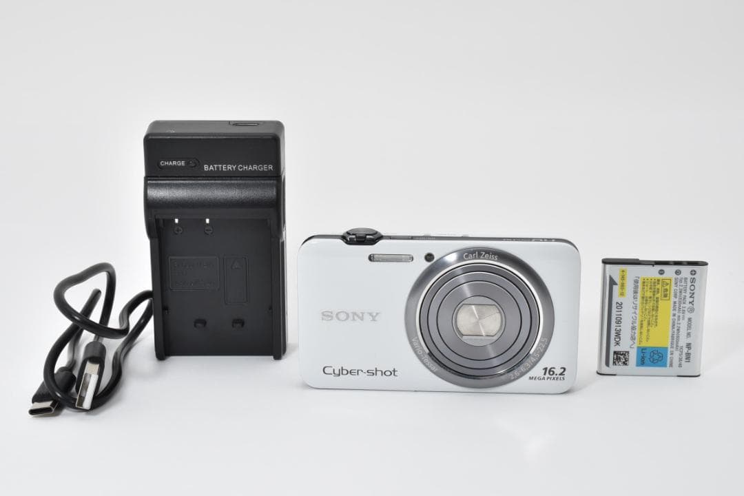 □美品□SONY ソニー Cyber-shot DSC-WX7 ホワイト - メルカリ