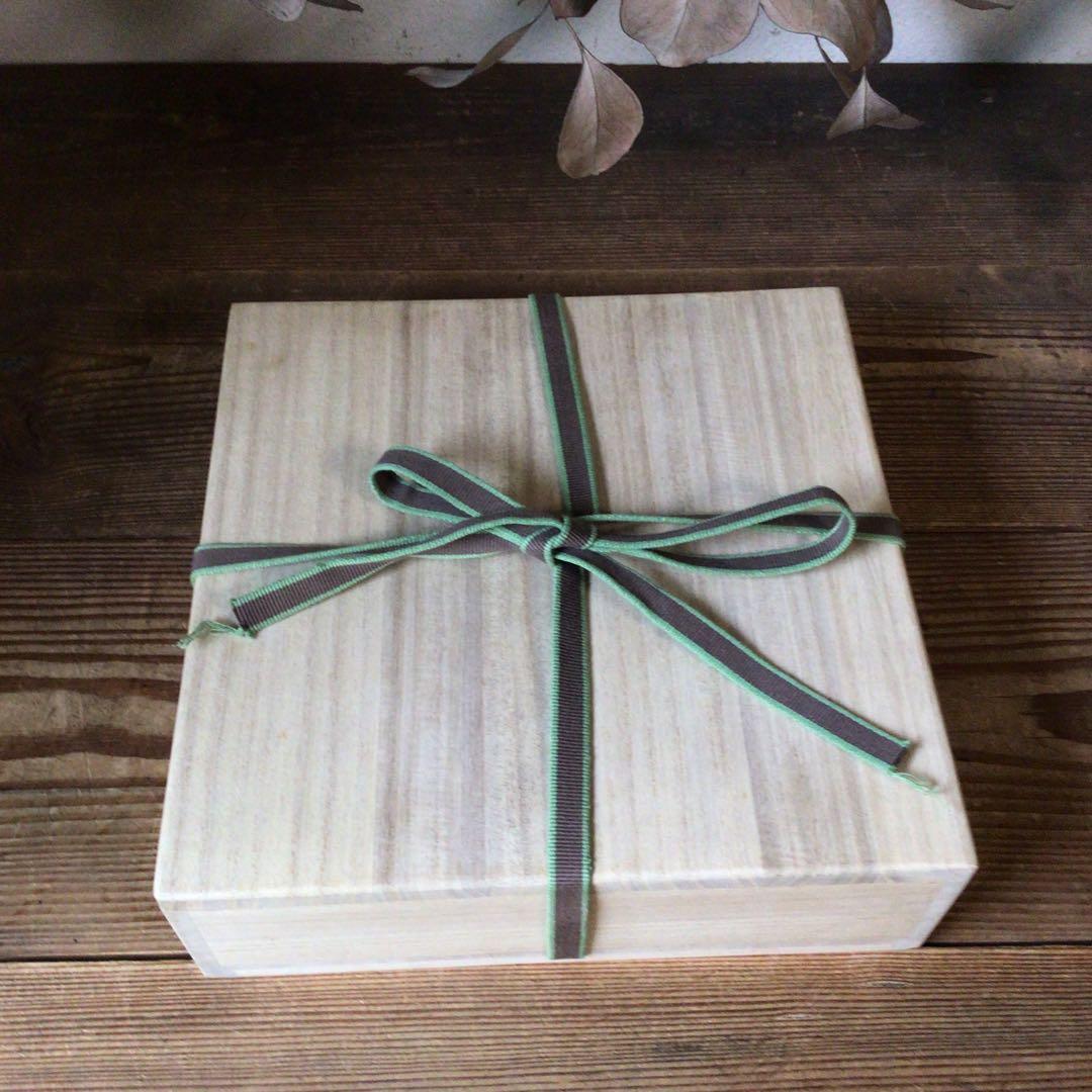 No4975 布志名焼 船木伸児 緑釉丸皿 共箱/栞付 島根県 民