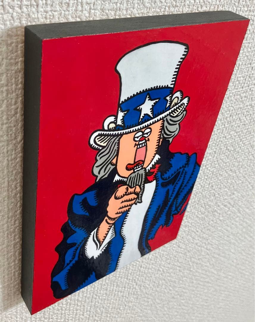 原画　SM　送料込み　アート　ポップアート　絵画　アクリル画　現代アート