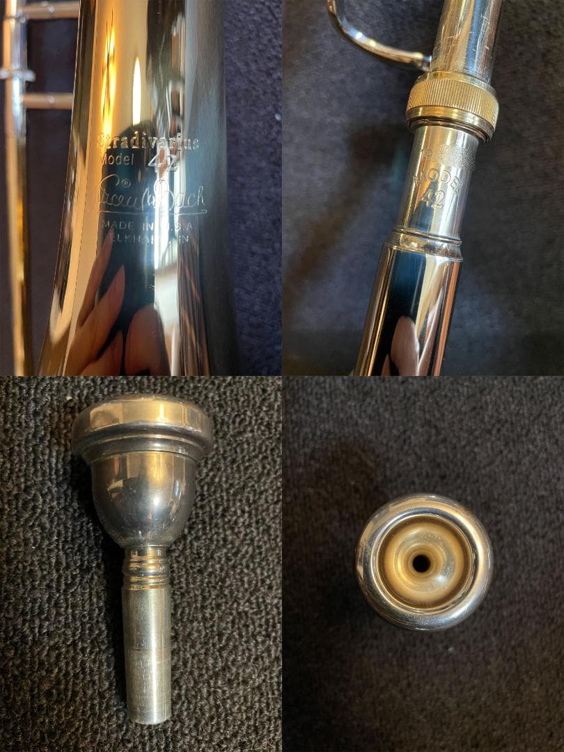バック 　トロンボーン　42B　￥72万　BACH　Trombone