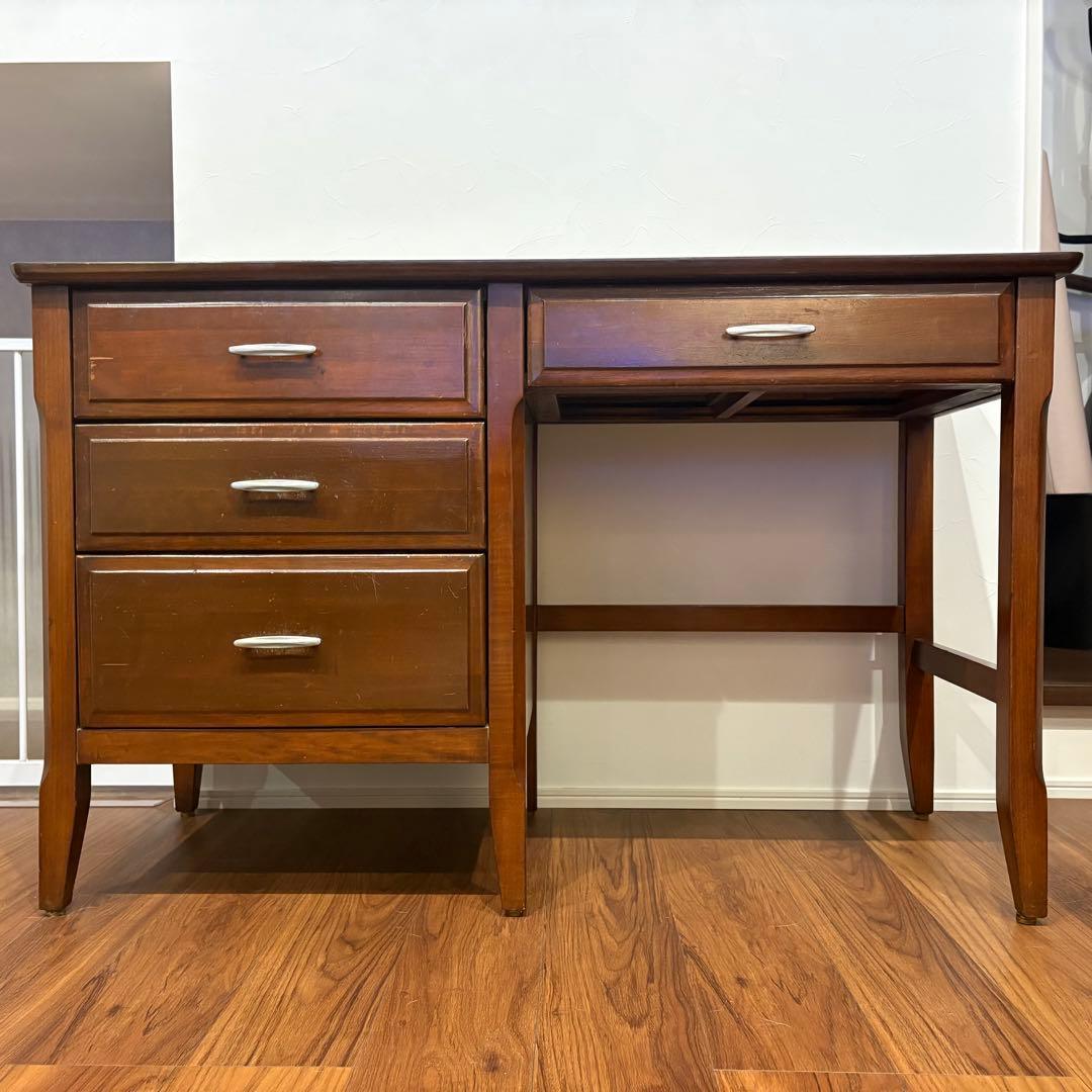 ヴィンテージ メープルデスク アメリカ製 リビング机US 60's 希少 US 60's 希少 ヴィンテージ メープルデスク ワークデスク 【公式通販】