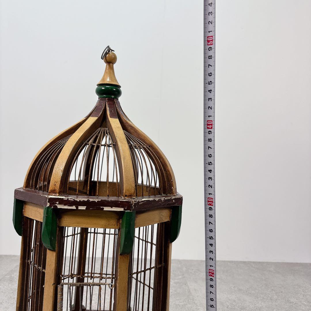 鳥籠 トリカゴ 鳥かご 底部開閉 側面開閉 レトロ ヴィンテージ オシャレ
