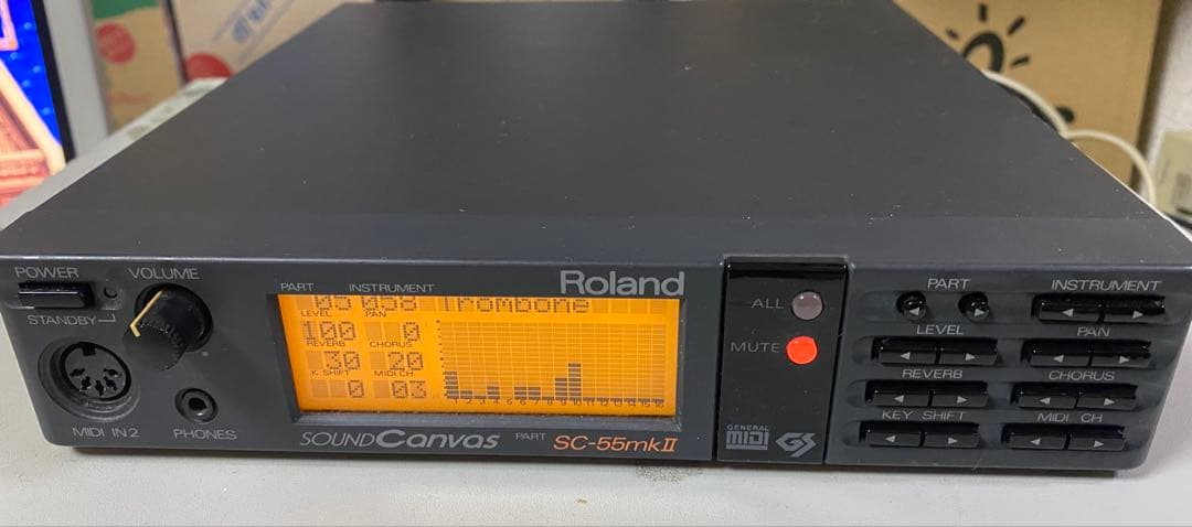 Roland SC55-mk2（ジャンク品） Roland ローランド MIDI音源モジュール
