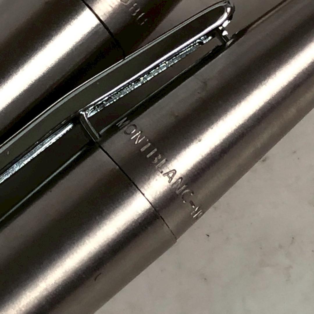 Montblanc モンブラン ボールペン セット シルバー ブランド - メルカリ