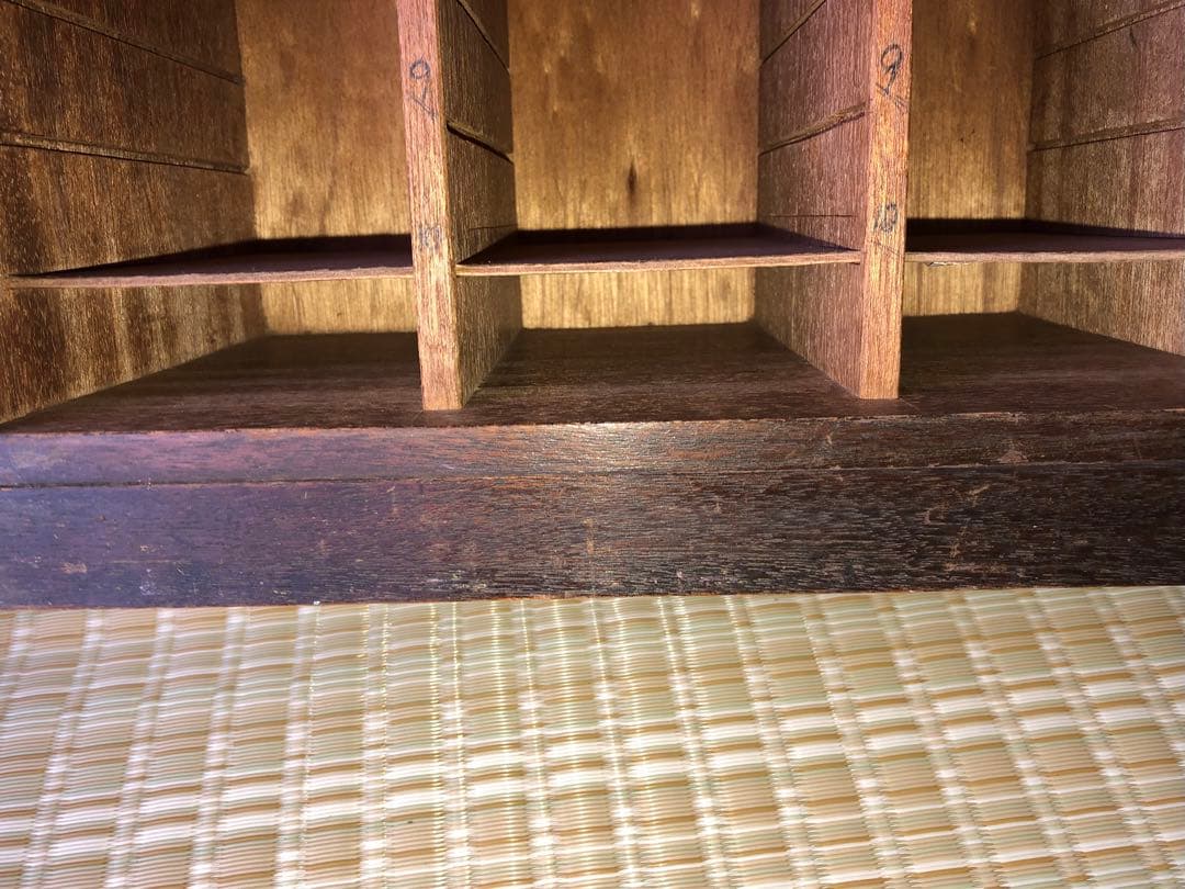 小物入れ 収納棚 ヴィンテージ 昭和レトロ オーダー家具 貴重