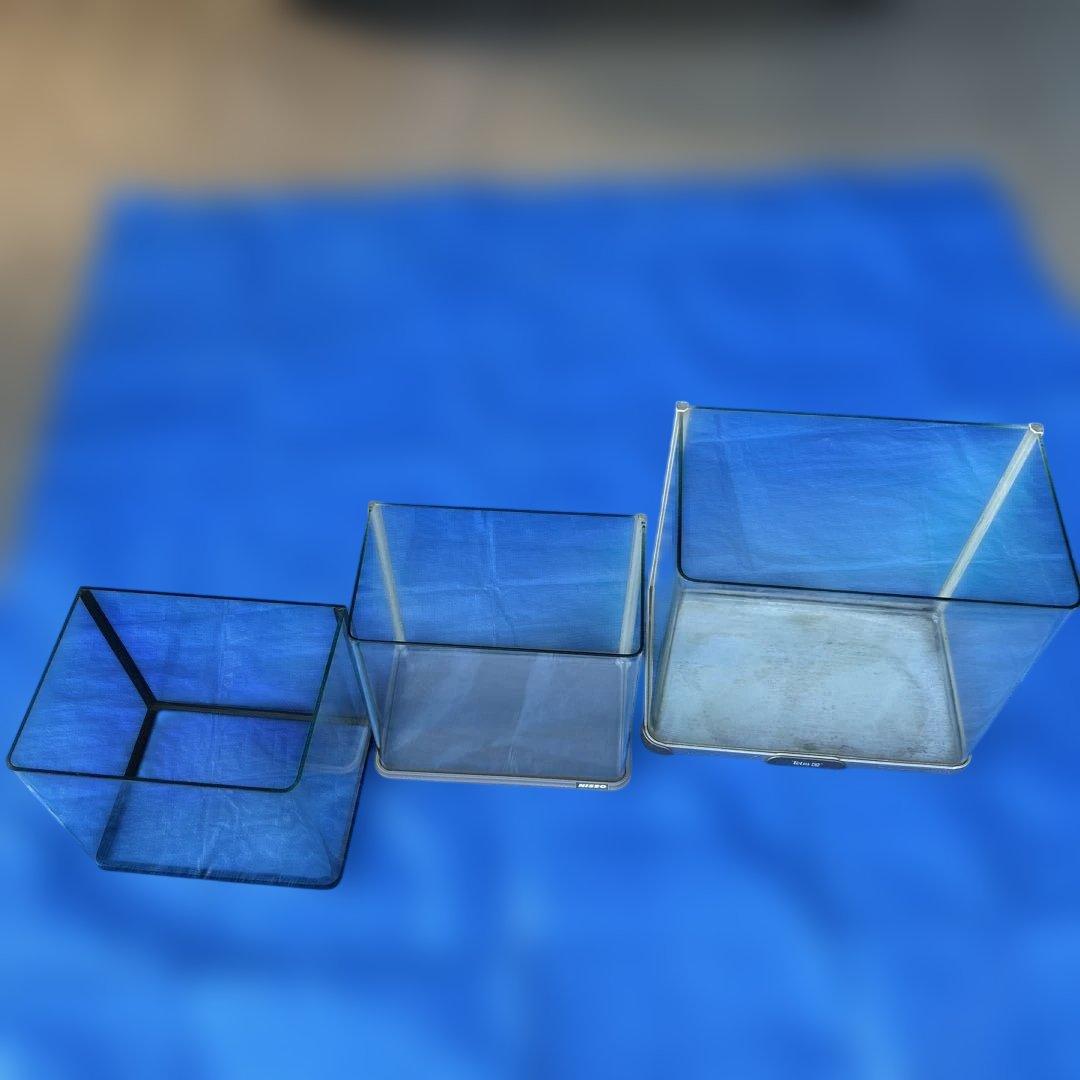 前面丸ガラス水槽 3点セット 引き取り限定！(埼玉県) - メルカリ