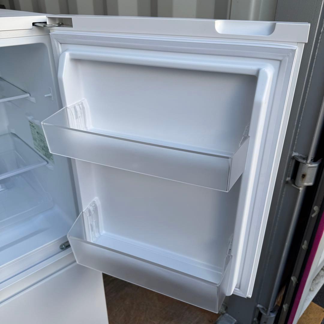 C7516☆2024年製美品☆パナソニック冷蔵庫インバーターマットホワイト