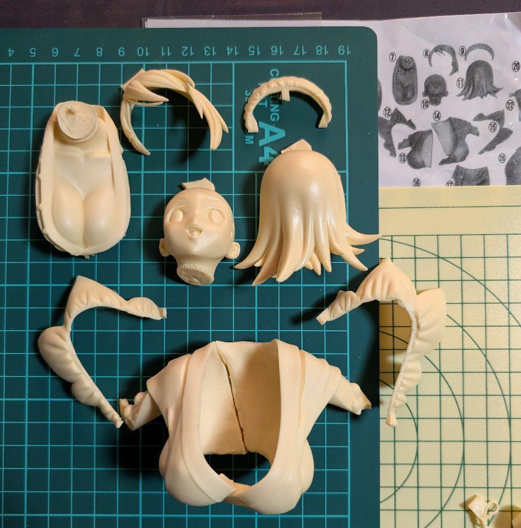 中古ガレージキット 鉄虎竜 侍魂 天下一剣客伝 いろは