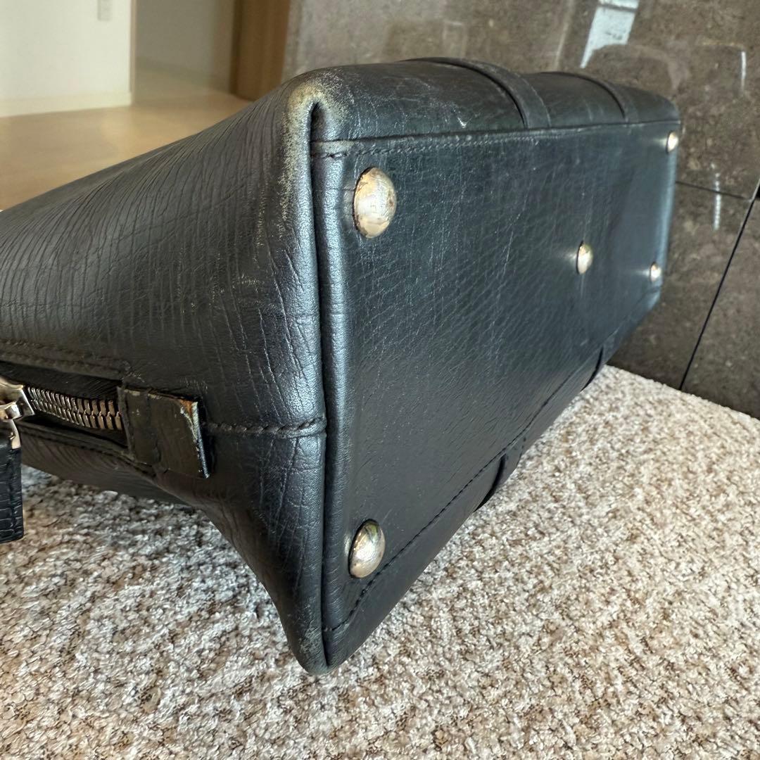 GUCCI（グッチ）ビジネスバッグ ブラック レザー