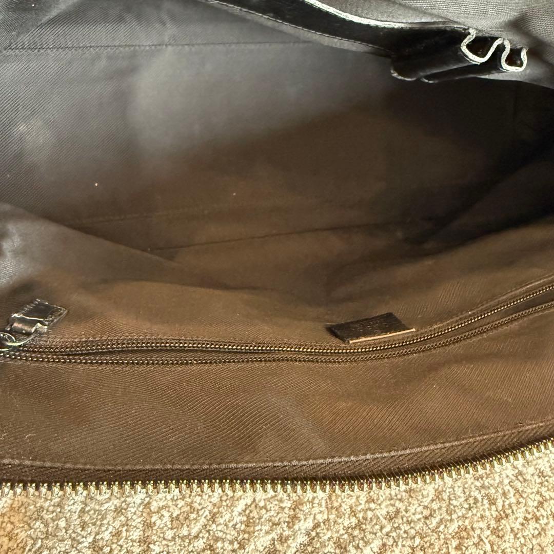 GUCCI（グッチ）ビジネスバッグ ブラック レザー