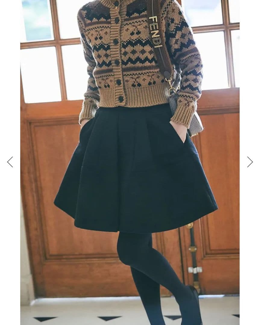 ☆セブンテン　ハイウエストフレアキュロット☆ロージーモンスター　マチャット　ザラ