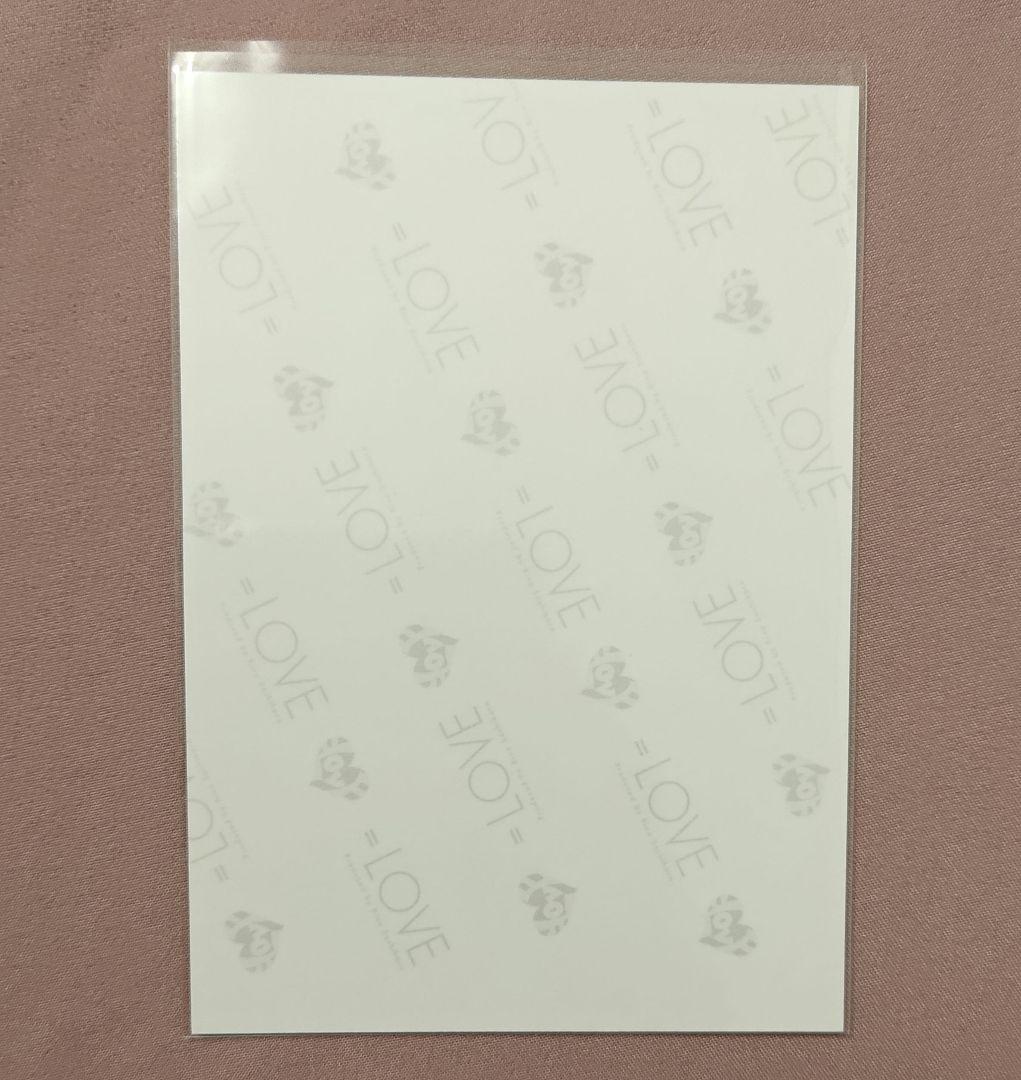 ぴ*様 佐々木舞香　直筆　ラブソングに襲われる　チュウ