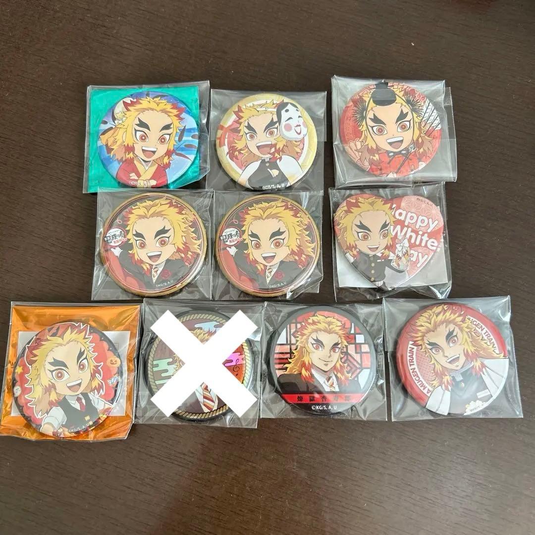 鬼滅の刃　煉獄杏寿郎　缶バッジ