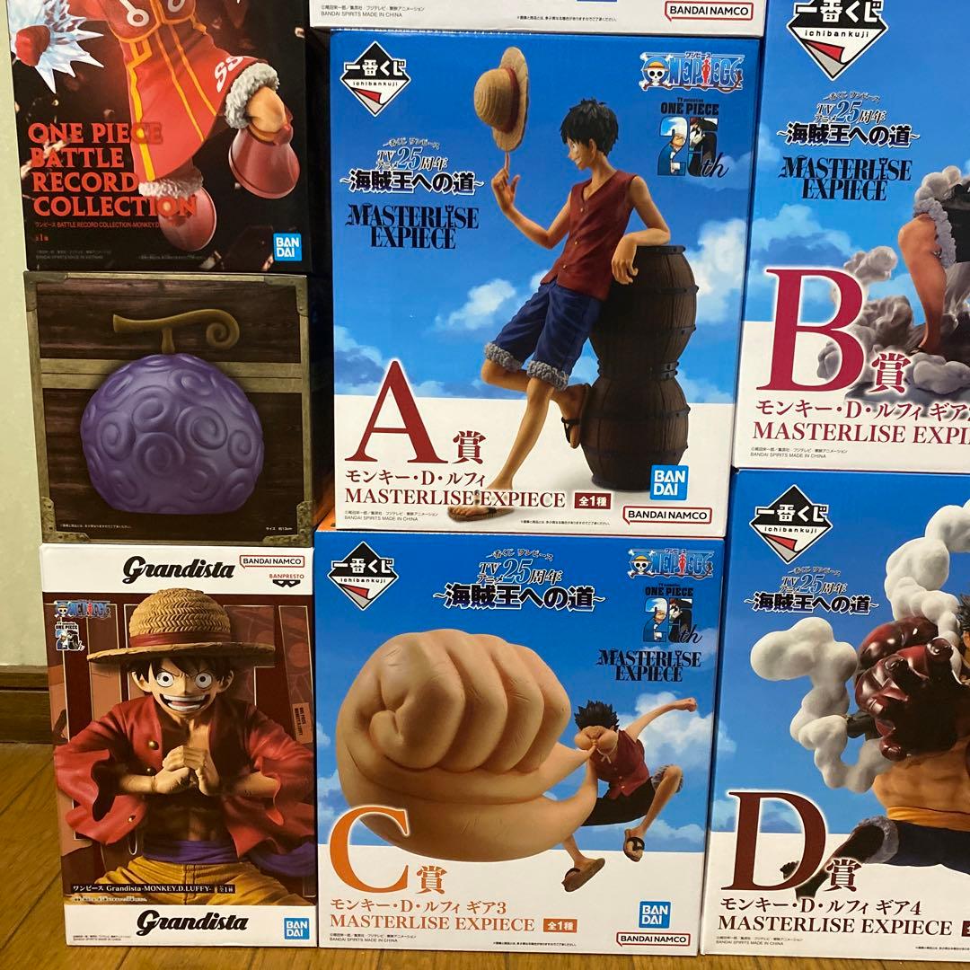 一番くじ ワンピース フィギュアコンプ + ルフィスペシャルセット‼︎