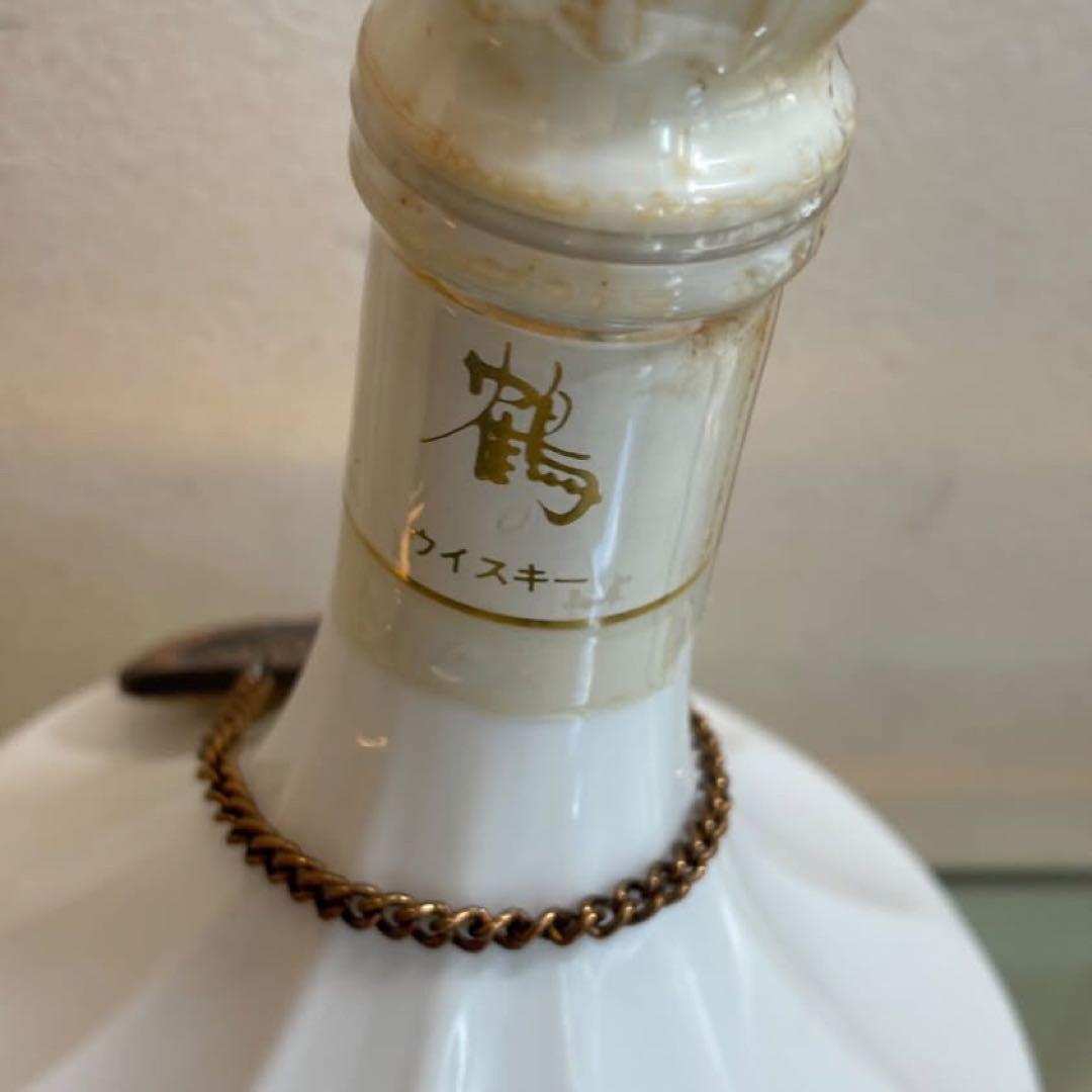 NA4578 未開栓! THENIKKA ウイスキー TSURU 鶴 陶器ボトル